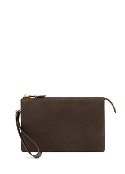 Brown Men's Leather Hand Portfolio