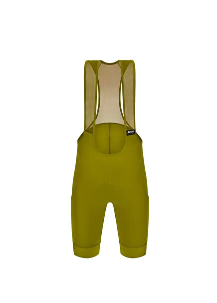 Ready To Ride Yeşil Askılı Kısa Unisex Bisiklet Taytı