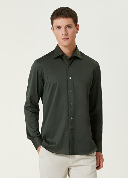 Gabriel Dark Green Shirt