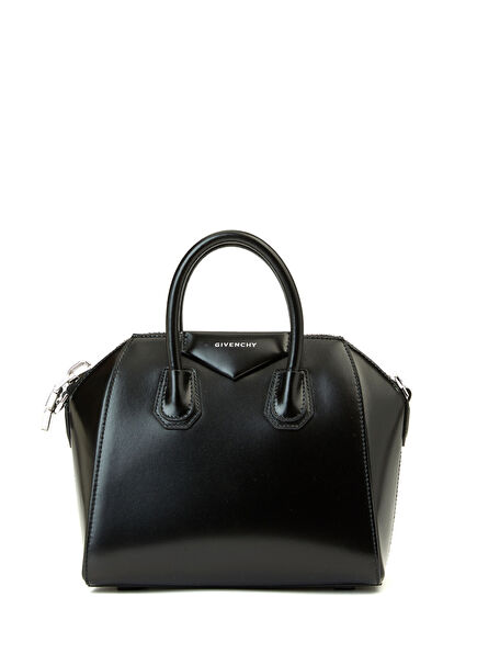 Antigona Mini Black Women's Leather Bag