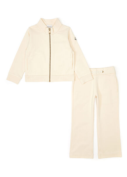 Cream 2 Pieces Of Girls Set