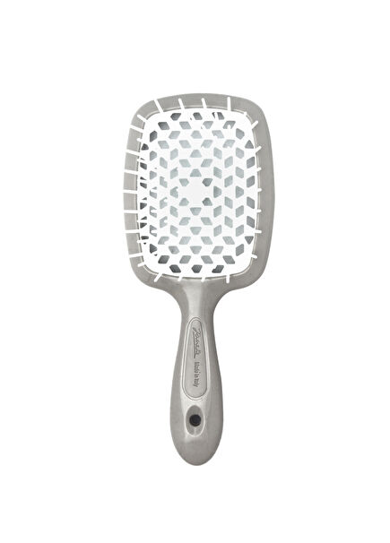 Superbrush Gri Beyaz Saç Fırçası