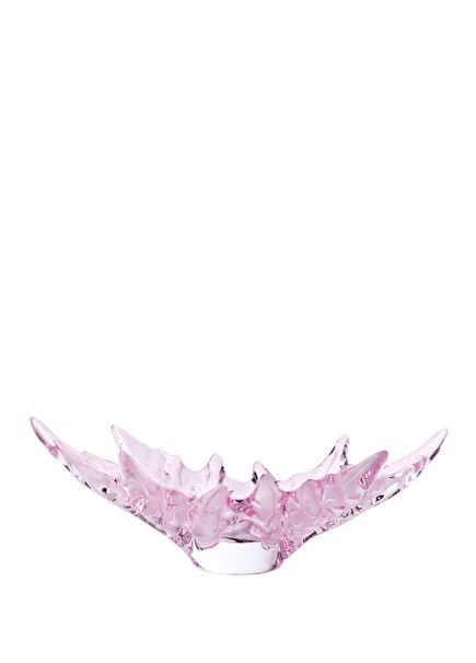 Small Pink Crystal Decorative Bowl