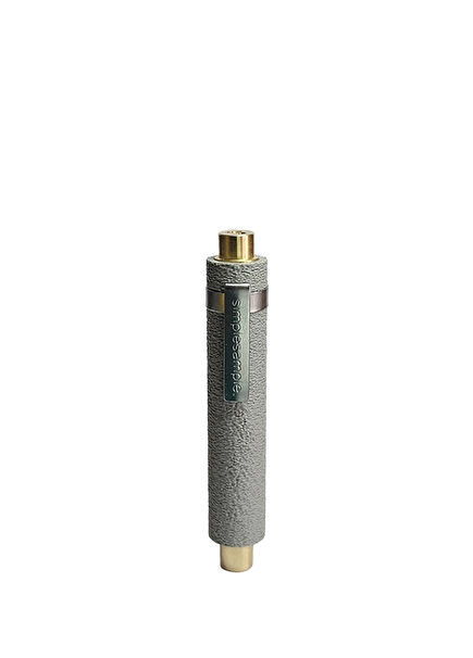 Grained Concrete Brass Body Ballpoint Pen