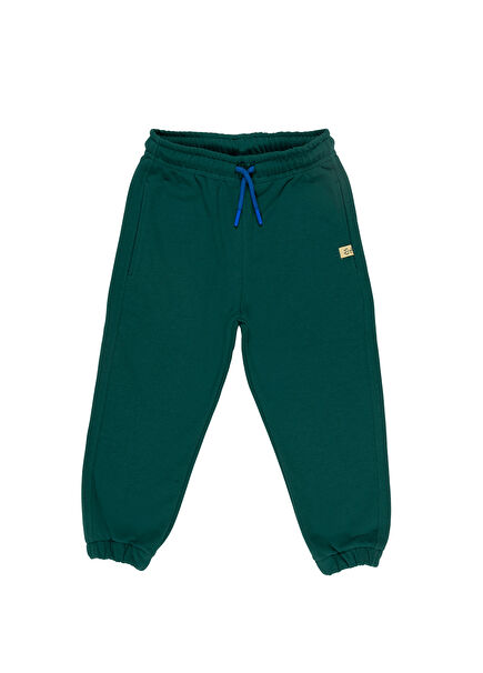 Lady Beetle Dark Green Boy's Jogger Sweatpants