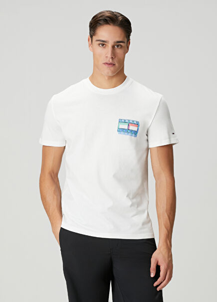 Regular Fit Beyaz T-shirt