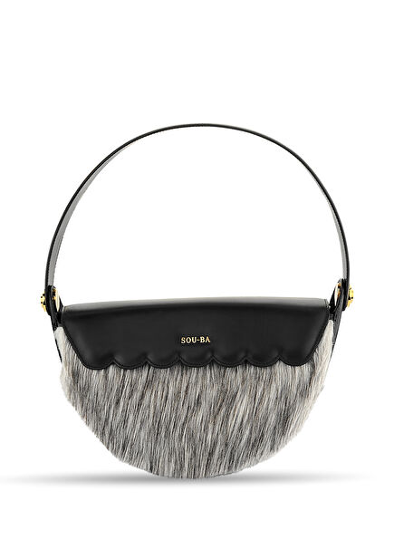 Pina Black Shoulder Bag