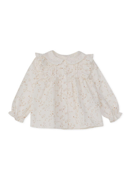 Sand Whispers Bej Kız Bebek Bluz