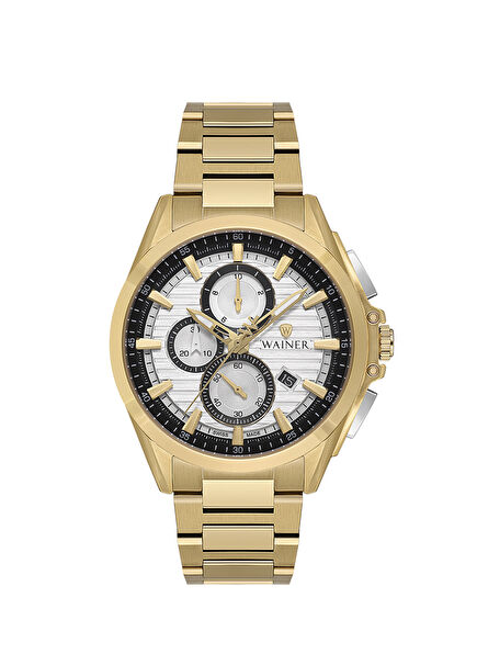 WA.19401-F Gold Steel Men's Watch