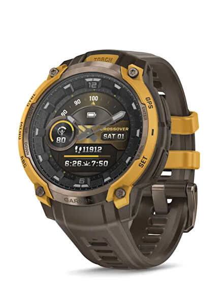 Instinct Crossover Amoled Bronz Silikon Kayışlı Akıllı Saat 