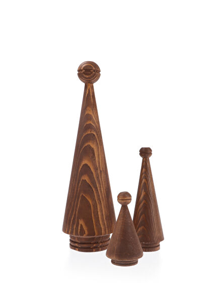 Juniper Decorative Wooden Christmas Tree Set