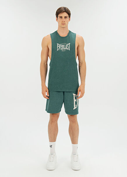 Authentic Boxing Koyu Yeşil Erkek Spor Şort