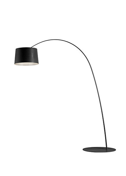 Twiggy Siyah Metal Tek Ayaklı Led Lambader