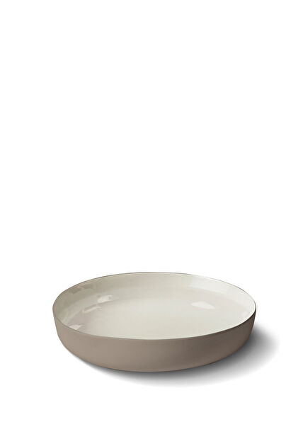 Capsule Stone Ivory Medium Size Porcelain Bowl