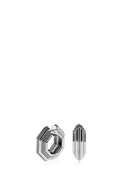 Octavia Rhodium Plated Silver Women's Earrings