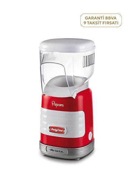 Party Time Red Popcorn Machine