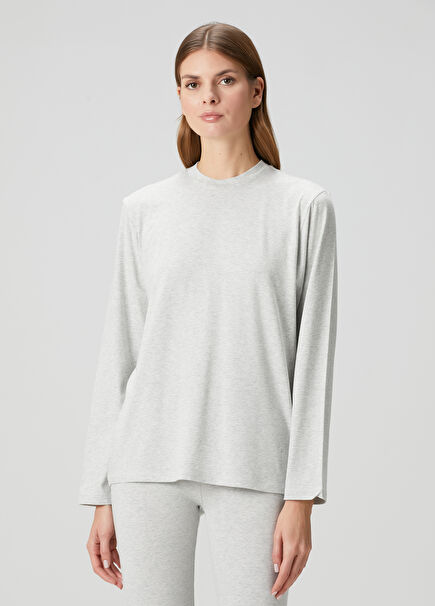 Grey Long Sleeve T-Shirt