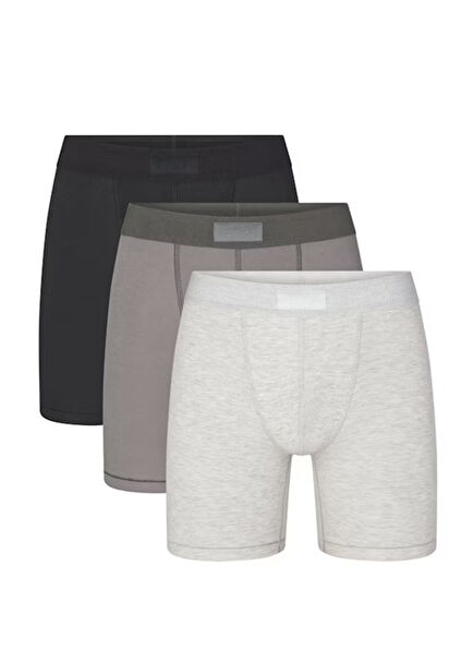 Çok Renkli 3lü 5" Boxer Seti