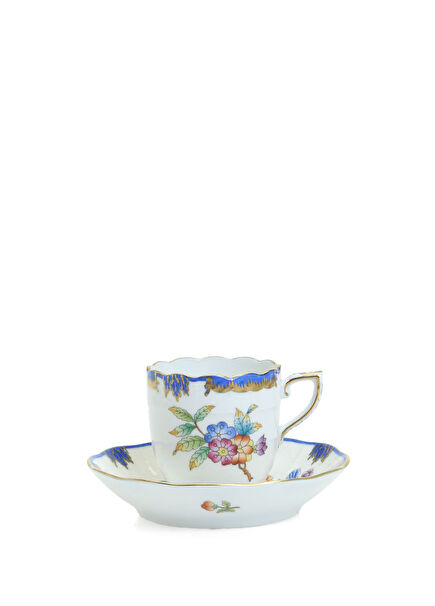 Çok Renkli Porselen Kahve Fincanı