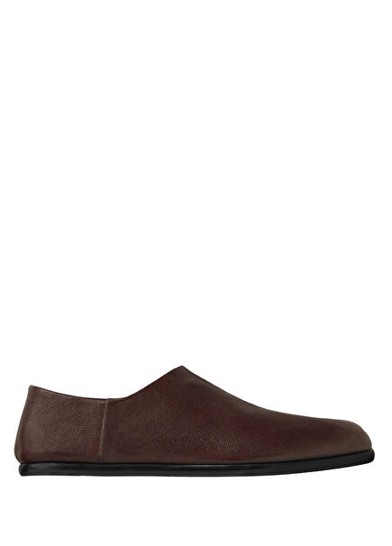 Tabi Bordo Erkek Deri Loafer