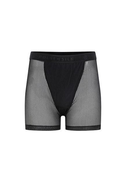 Fleur Black Tulle Men's Boxers