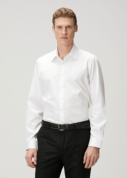 Custom Fit White Shirt