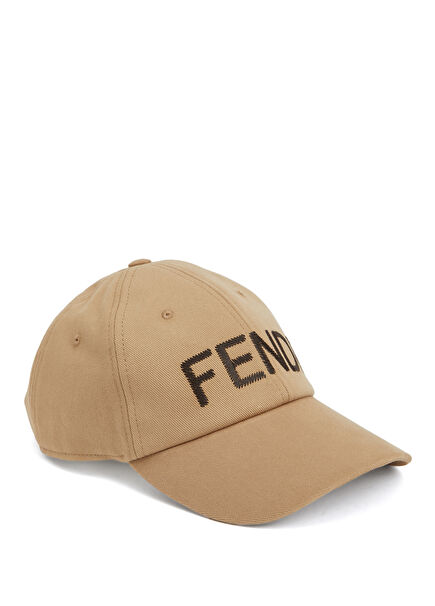 Dark beige men's hat