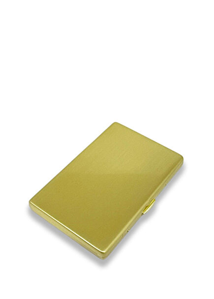 Myon Gold Metal Klipsli Düz Kısa 12'li Sigara Tabakası