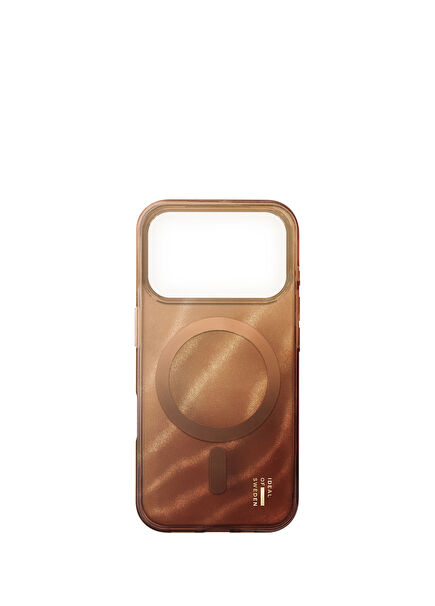 Iphone 17 Pro Glitter Glow Mocha Mousse Magsafe Compatible Phone Case