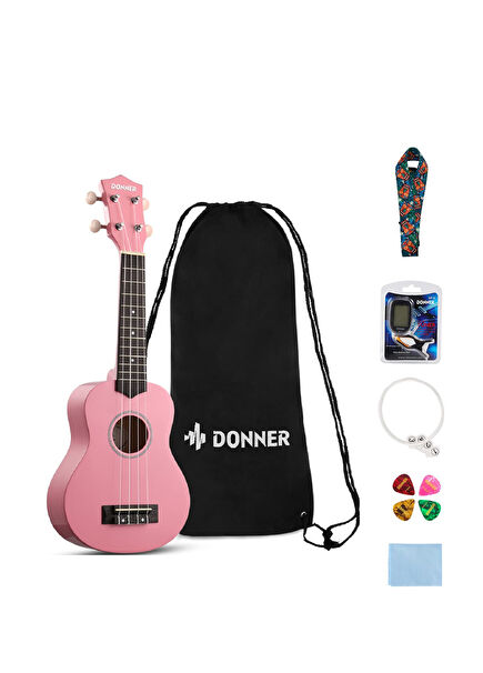 DUS-10K Soprano Ukulele Starter Set