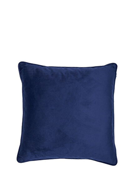 Celeste Lacivert İpeksi Kadife Dekoratif Yastık