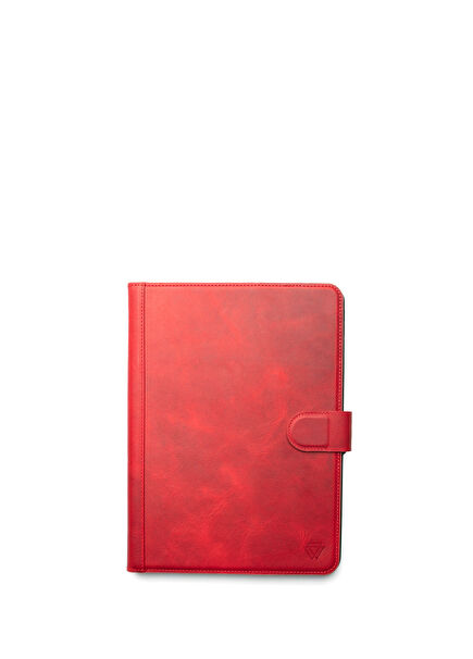 iPad Pro 12.9" Magenta Deri Tablet Kılıfı