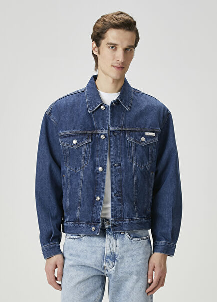 90's Pacifico Blue Denim Coat