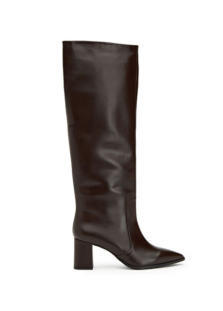 Brown Women's Leather Boots