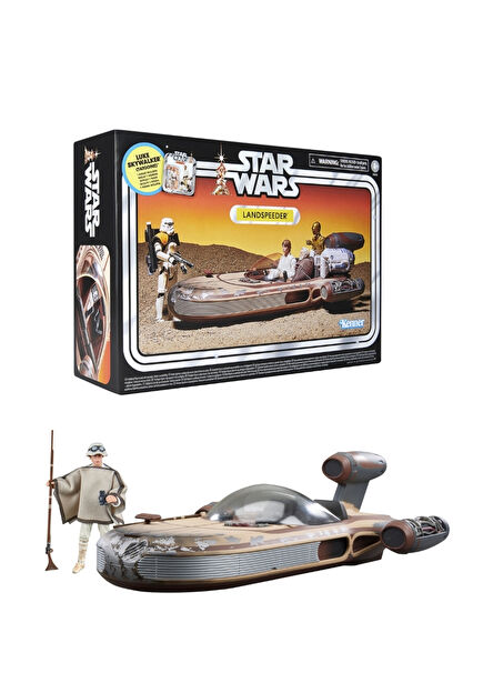 Vintage Collection A New Hope Landspeeder & Luke Skywalker Tatooine Araç ve Figür Seti 