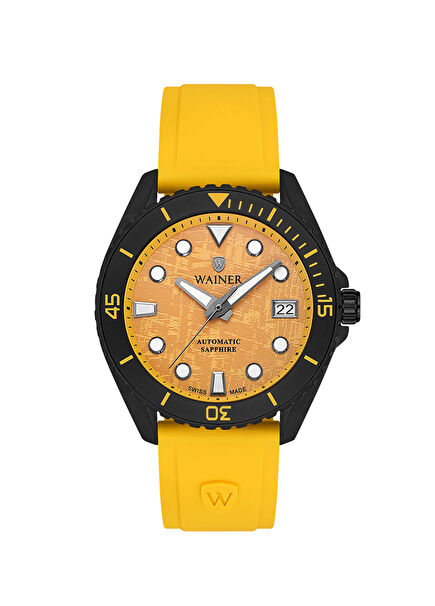 WA.25110-B Sarı Çelik Kol Saati