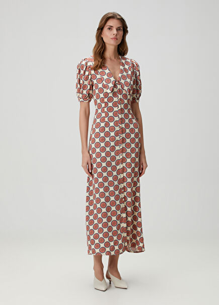 Cats Eye Midi Dress