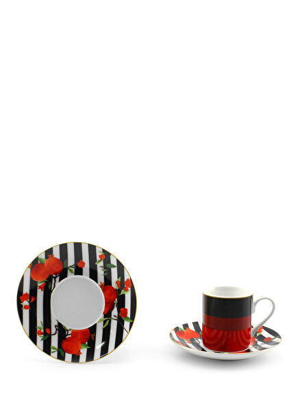 Nora Porselen 4'lü Kahve Fincanı Takımı