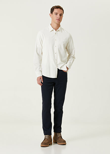 Lacivert Stretch Travel Spor Pantolon