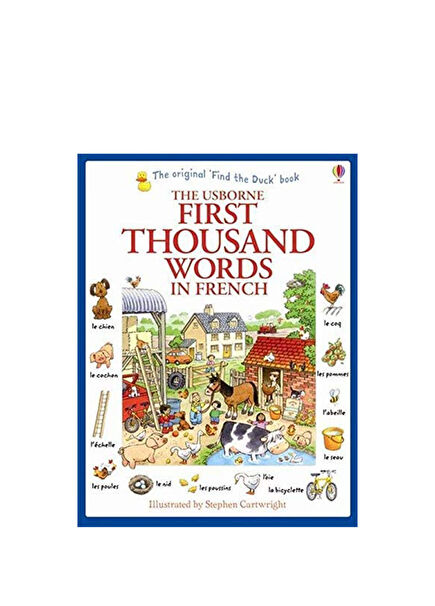 First Thousand Words in French Sticker Book