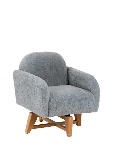 Cozy Grey 360 Degree Swivel Teddy Berger
