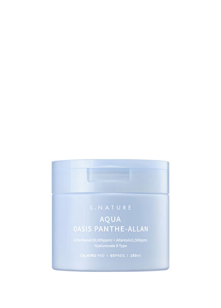Aqua Oasis Panthe-Allan Calming Pad Intensive Moisturizing and Texture Smoothness Protective Tonic Pad 190 ml
