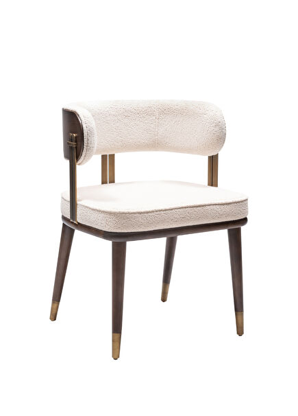 Bach Teddy Yemek Odası Sandalyesi