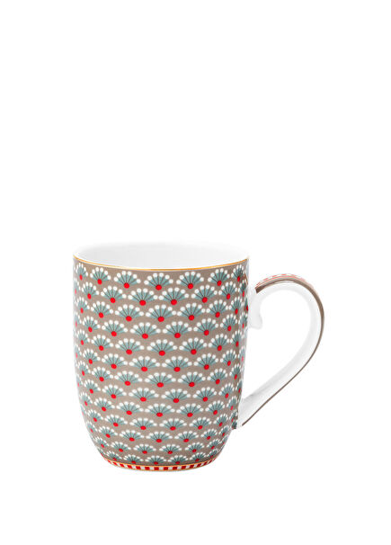 Fantasy Blooming Tales Khaki Porcelain Mug