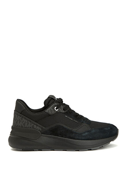 Trevor Black Men's Leather Sneakers