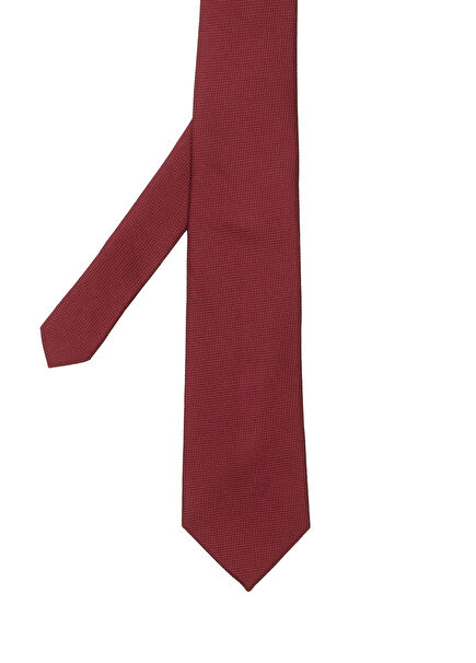 Bordo İpek Kravat