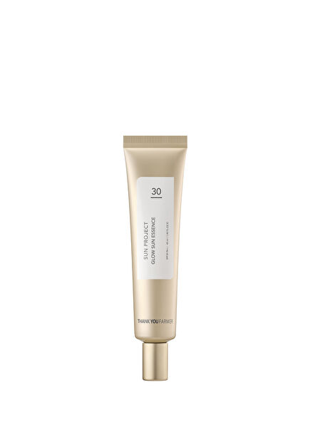Sun Project Glow Sun Essence SPF30 PA++ Altın Işıltılı Güneş Kremi 40 ml