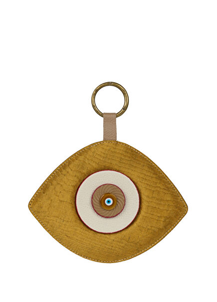 Signature Göz Kutnu Sarı Cam Nazarlık