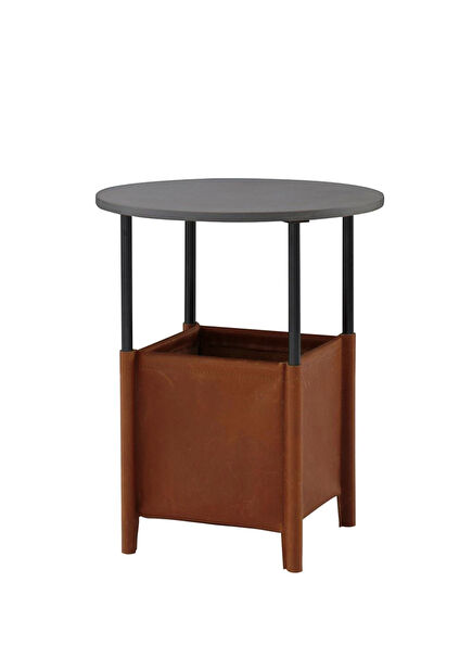 Ruche Anthracite Black Lake Çelik Komodin