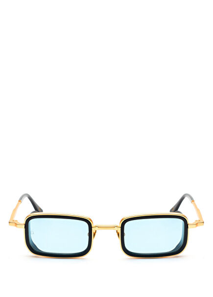 Merton Altın Mavi Titanyum Unisex Güneş Gözlüğü